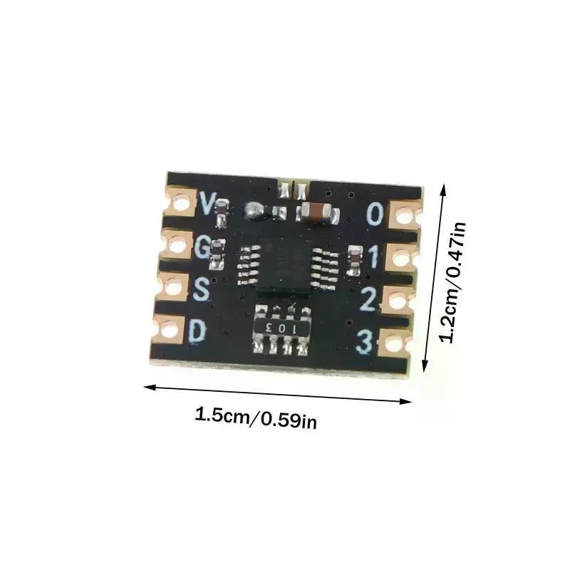ZY ADS1115 Four 16-bit ADC Module I2C Communication Module ADC Sampling Channel ADS1115 Chip