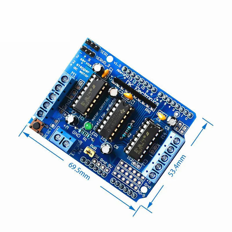 L293D Motor Drive Shield Module DC Stepper Motor Driver Expansion Board For Arduino Robot Car
