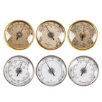 2025 New 72mm Barometer Temperature and Humidity Gauge Monitor Indoor Thermometer with Humidity for Home Wall Room Incubator