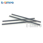 10pcs 2.0mm Board Spacer 1/2X40P Straight Single/Dual Row Double Plastic L8.7/11/15/21-35mm Gold Breakable PCB Male Pin Header