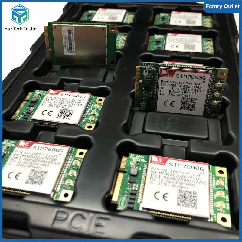 SIMCOM SIM7600 SIM7600G-H PCIE SIM7600G-H R2 MINI PCIE 4G LTE CAT4 Module Global band Support GNSS Compatible with EG25-G ﻿