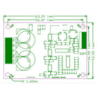 12-36V 15A 500W DC Motor Controller Module Hall Brushless BLDC Driver Board Motor Speed Regulator With Over-Current Protection