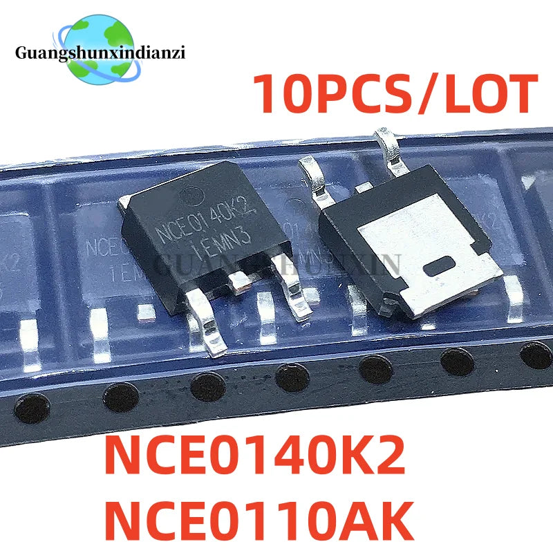 10PCS 100% NEW high-quality NCE0140K2 NCE0110AK TO-252 MOSFET Best Quality transistor In Stock