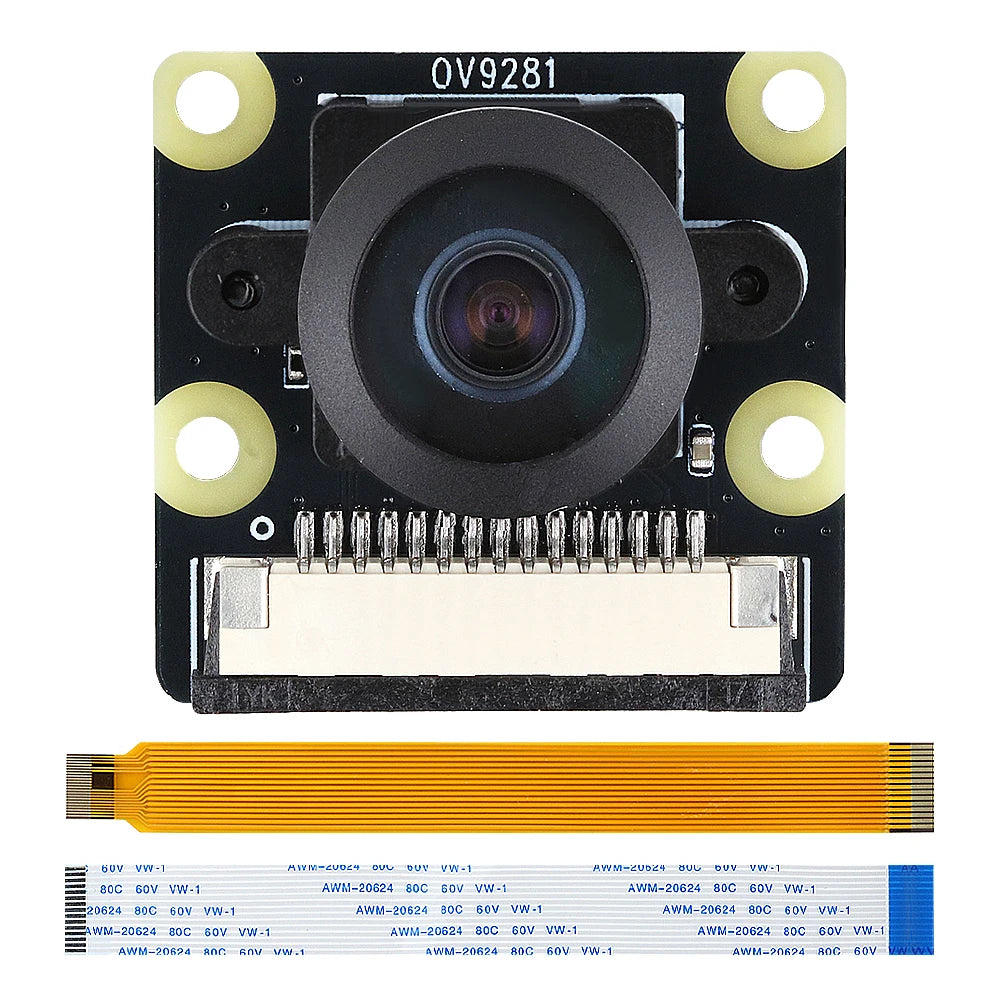 OV9281 Camera Module for Raspberry Pi5 4 4B 3B+ ZERO 2 W 1280*800 1MP Black White Global Shutter 120 FPS 79 110 160 Degrees