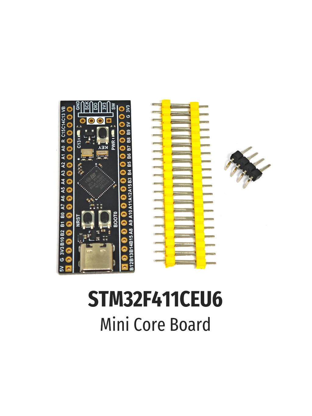 STM32F411CEU6 STM32F411CE STM32F411 STM32F4 Black Pill ARM STM32 Minimum System Development Board Demo Board Core Board