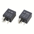 Automobile High Beam Lamp and Low Beam Lamp 12V/30A Air Conditioning Safety Box Pump Refitted Car Relay