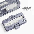 QIANLI ISocket Motherboard Middle Layer Test Stand for IPhone 16E X-16 Logic Board Function Diagnostic Double-deck Repair Tools