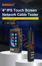 WANGLU Network Cable Tester RJ45 Tester Cable Tracker LAN Tester Network Tool Kit UTP Cable Tester PoE Tester Cable Locator