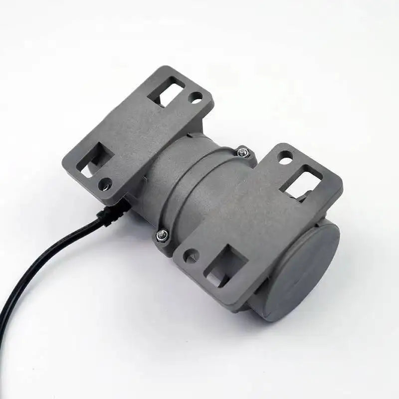 3650 Small Massage Table Vibration Motor 12V 24V Double Eccentric Brush DC Vibration Motor/Motor and Power Supply 3800rpm Alarm