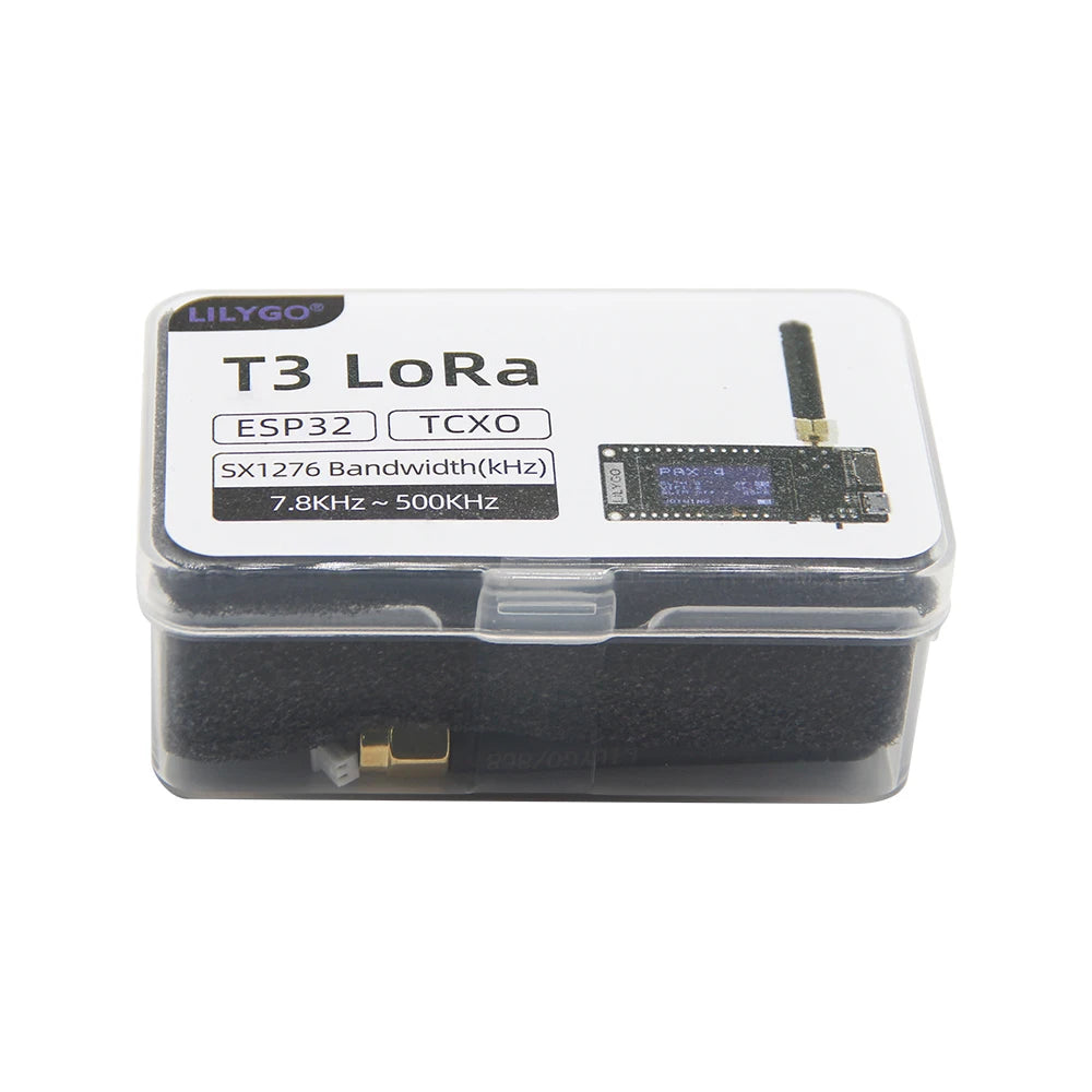 LILYGO® LoRa32 V2.1 ESP32 LoRa Development Board, SX1276 SX1278 Module, 433MHz 868MHz 915MHz, 0.96 Inch OLED, DIY WIFI Bluetooth