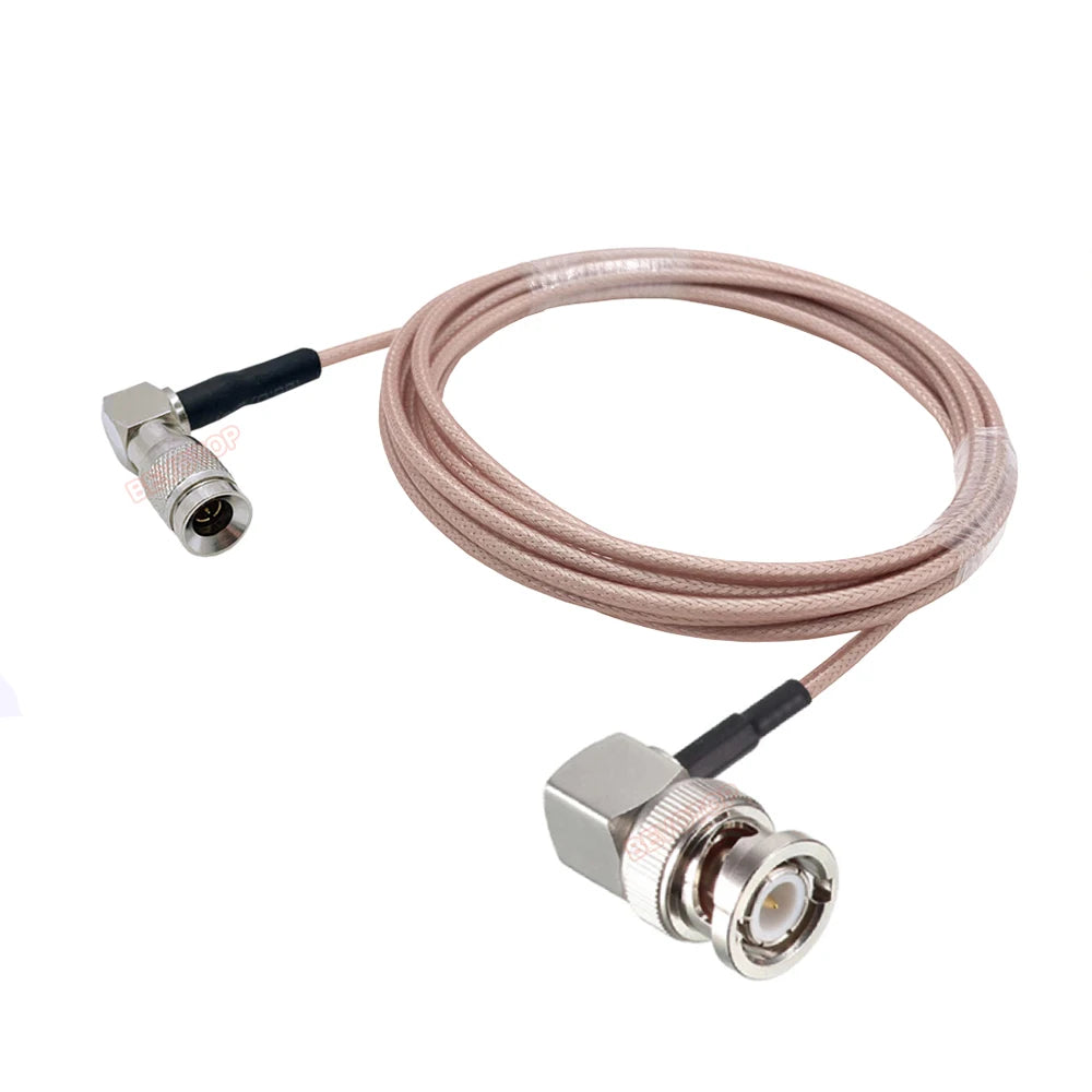 HD SDI Cable Straight BNC Female to Mini BNC DIN 1.0/2.3 CC4 Male RG179 Pigtail 75 Ohm for Blackmagic HyperDeck Shuttle