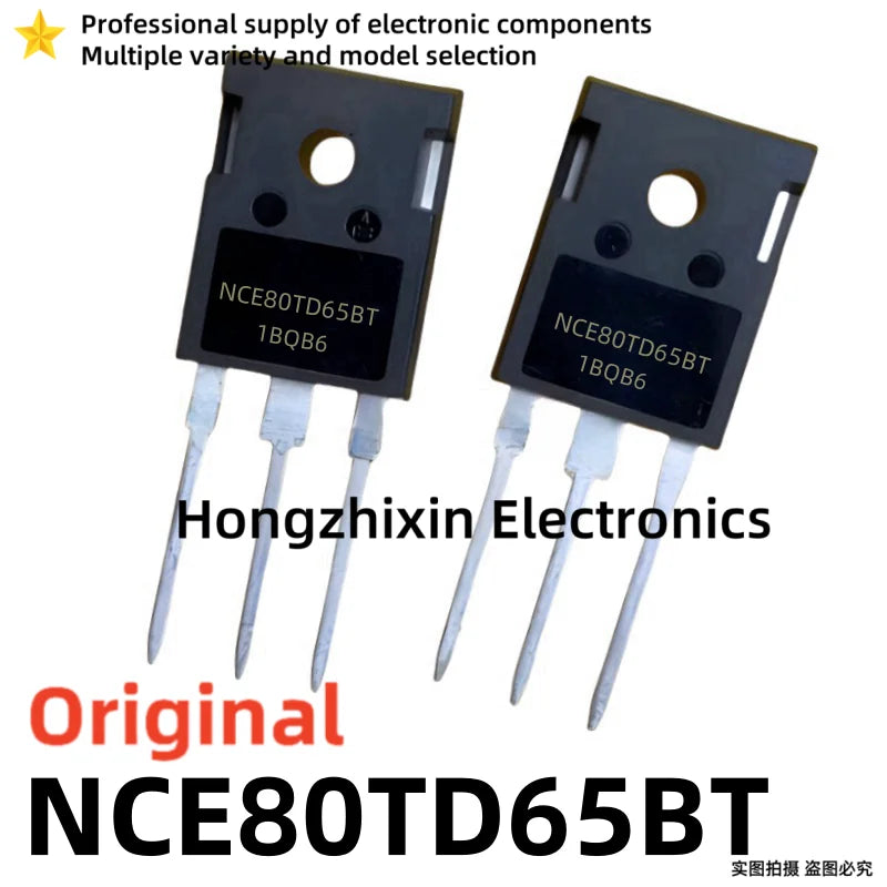 5PCS-10PCS Brand New Original NCE80TD65BT TO-247 80TD65BT NCE80TD65 IGBT Power Transistor 80A 650V
