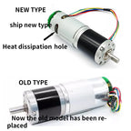 12V24V PG42-775 High Torque Planetary Gear Motor with Encoder 42mm Low RPM Reducer CCW/CW Electric Engine RC Roller Gate Gearbox