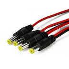 12V DC Connector 5.5x2.1mm Male Female Plug 12V DC Power Pigtail Cable Jack for CCTV Camera Connector Tail Extension 24V DC Wire