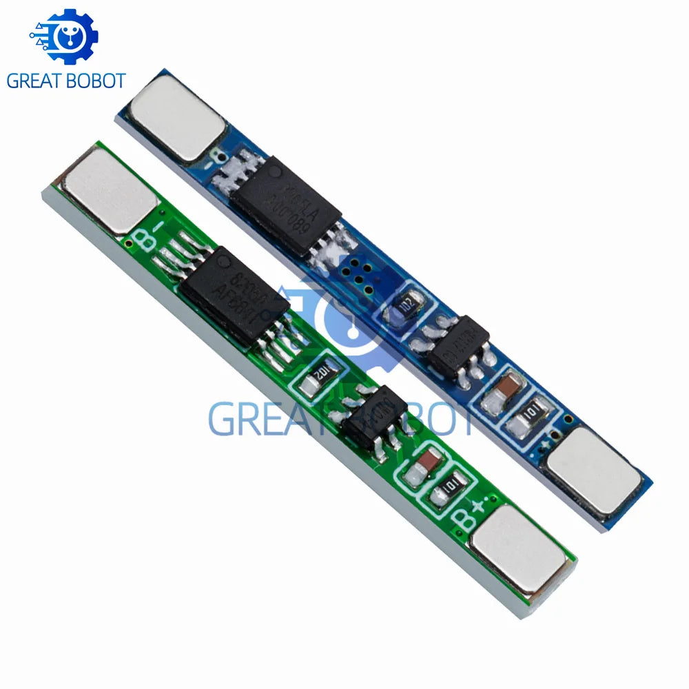 10PCS 1S 3.2V 3.7V 3A LiFePO4 / Lithium Li-ion BMS PCM Battery Protection Board Pcm For 18650 32650 Battery Packs