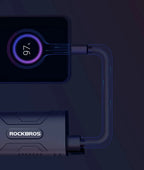 ROCKBROS Bicycle Light  2T6 LED 10W 10000 mAh Bike Front Lamp Flashlight Cycling Equipment MTB  Road Bike Flashlight