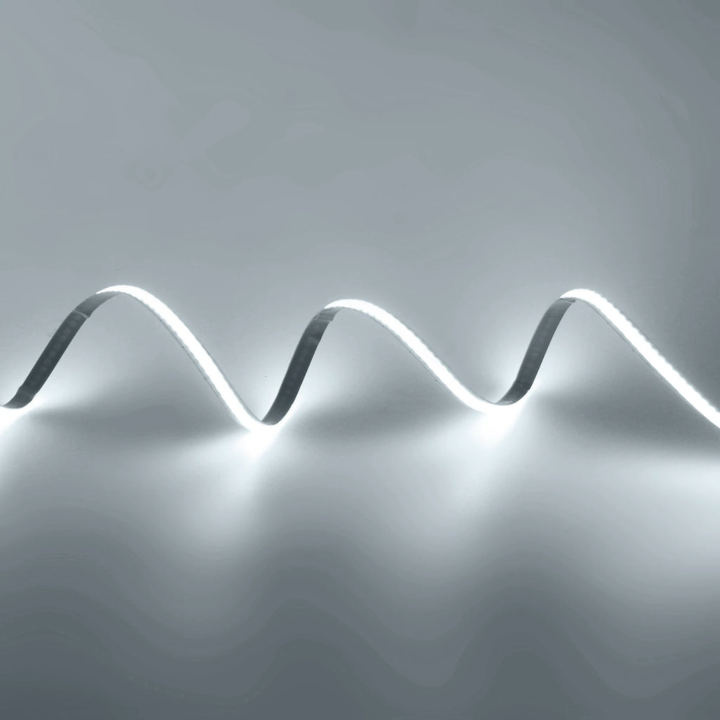 5mm 8mm PCB COB LED Light Strip Free Cut 12V 24V With 2PIN Wire DC Plug 400LEDs/m 3000k 4000k 6000k Flex Lamp 0.5m 1m 5m 10m 20m