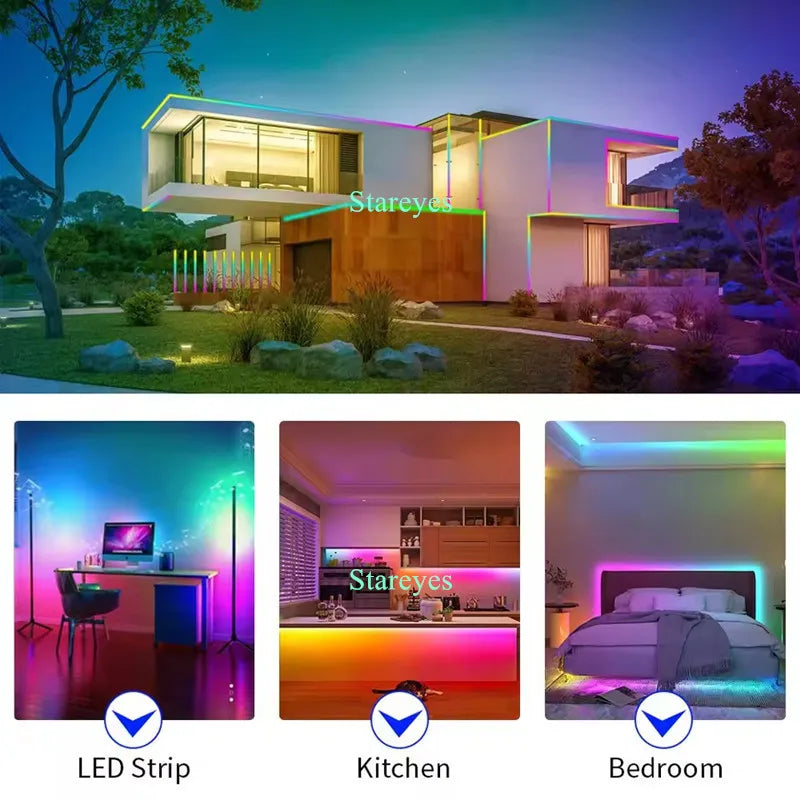 COB SPI LED Strip Light 24V 5m Addressable Pixels White CCT RGB RGBW RGBCCT WS2811 WS2814 Digital IC FCOB Magic Color Tape Rope