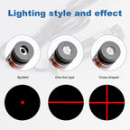 USB Sewing Machine Quilting Light with Adjustable Dot/Straight Line/Crosshair Red Laser Positioning Light for Precise Stitching