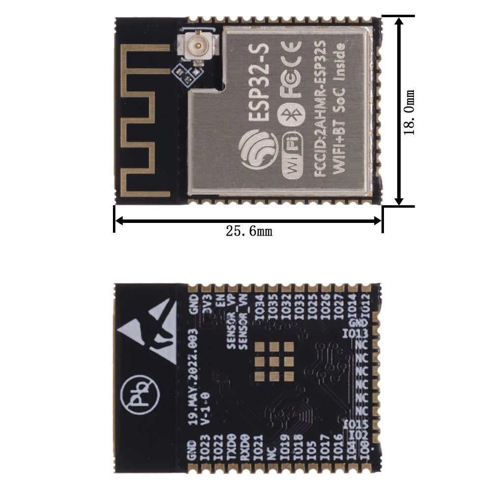 ESP8266 ESP-12F Serial WIFI Module ESP-01 ESP-07 ESP-12S ESP-12E ESP-01S Serial WIFI Wireless Module ESP32 Wireless Transceiver