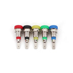 10Pcs Brass 2mm Small Size Banana Female Jack Panel Mount Test Socket Connector