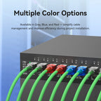 Vention NEW RJ45 Cat8 Cat7 Cat6A Connectors RJ45 Metal Tool Free Easy Termination Plug 2000MHz 40G LAN Cable Reusable Shielded
