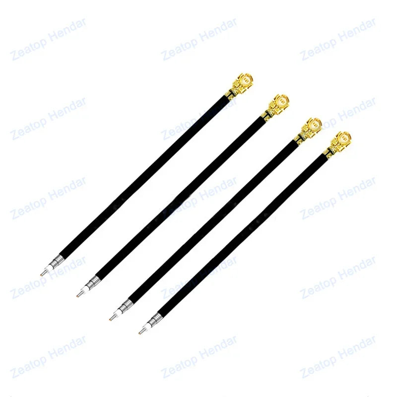 100Pcs 1.37mm RF Coaxial Cable for U.FL First Generation RF1.37 Single Head Welding Cable Wire Connector