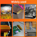 2/4PCS 10W 50W 100W Aluminum Resistor 1/6/8 Ohm 0.1-10KΩ Metal Case Load Resistor for Power Supply Test