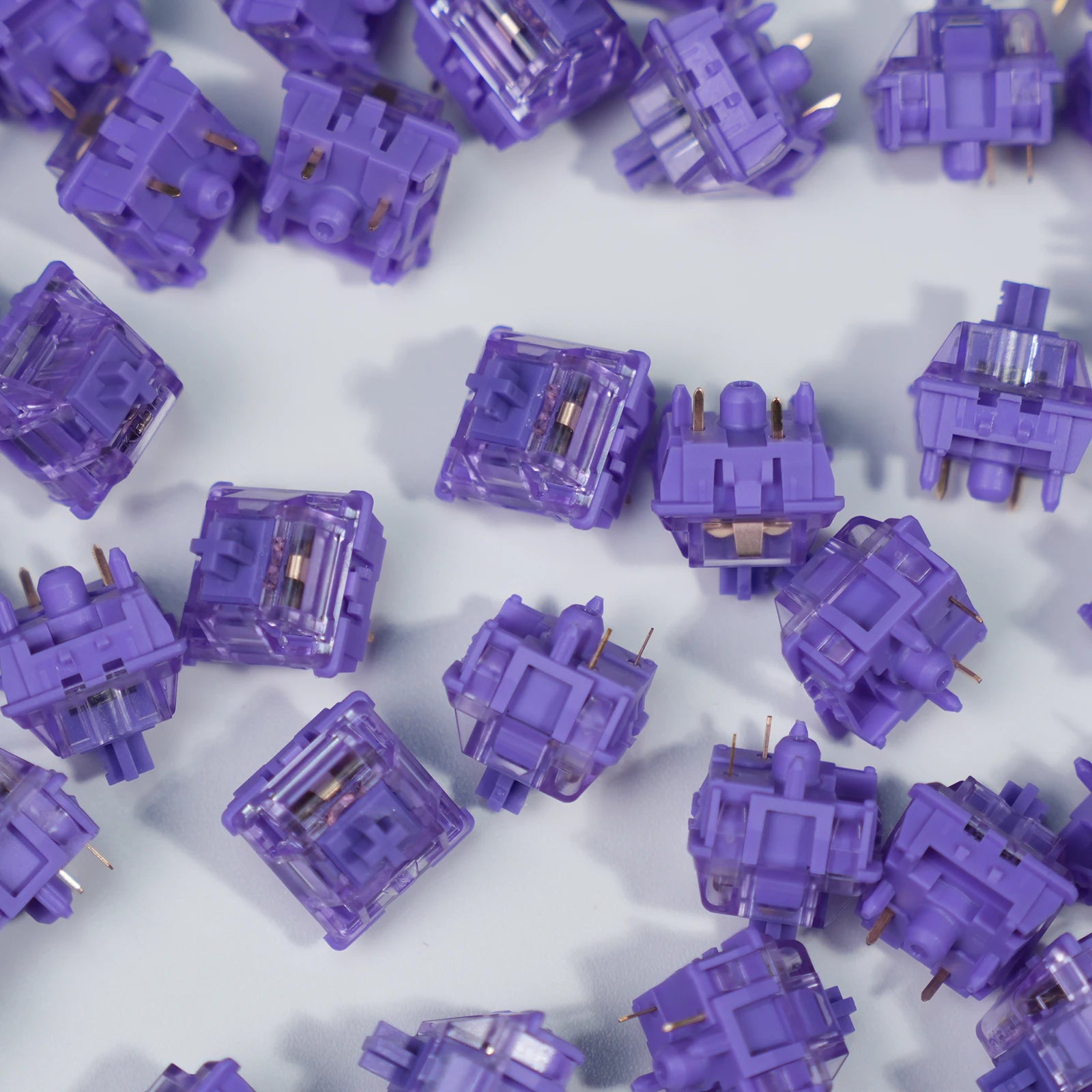 KBDiy Asura Switch Tactile MX Switches 50g for Gaming Mechanical Keyboard KIT Purple Factory Lubed Custom DIY 5Pins GMK67 Hi75