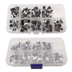1Box 6x6mm 12x12mm Tactile Tact Push Button Mini Micro Switch Kit PCB Momentary Self-reset Switches DIP 2Pin 4Pin ON/OFF