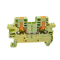 10Pcs/lot PTV2.5 DIN Rail Terminal Block Side Entry Push-in Connection 2.5mm² 12AWG Cable Wiring Electrical Wire Connector
