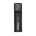 POWERKAN K1 1 Slot Smart Charger, Type-C Fast Charger for 18650 21700 26650 Li-ion Batteries