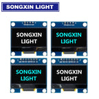 1.3" OLED Module 1.3 inch Display Module White/Blue 128X64SPI/IIC I2C Communicate Color 1.3 Inch OLED LCD LED Display Module