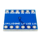 10pcs 4MOS Transistor Level Conversion Module 3V and 5V 4 Channels Logic Level Shifter 4 Way Bi-Directional Module High Speed