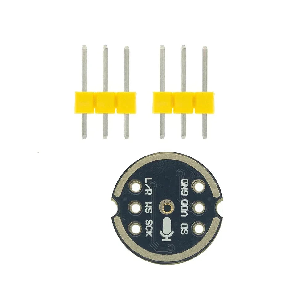 Omnidirectional Microphone Module INMP441 High Precision Low Power Ultra-Small Volume I2S Interface for Development Boards Kits