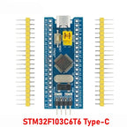 1PCS High Quality STM32F103C6T6 STM32F103C8T6 Minimum System Board, Microcontroller Learning Board, ARM Development Board
