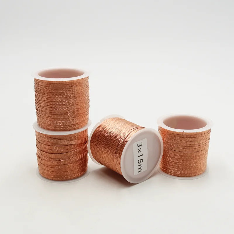 15/8M Copper Welding Desoldering Wire Braid Soldering Mesh Welding Low Residue No-Clean Solder WickTin Remover Tool Flux BGA PCB