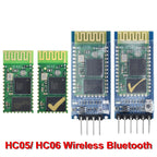 Bluetooth Transceiver Slave Module HC-05 HC 05 hc-06 HC 06 RF RS232 / TTL to UART Converter And Adapter For Arduino