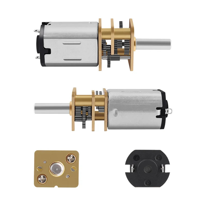 GA12-N20 Gear Motor With 3MM Shaft Brand New Precision DC 3V/6V Micro Gear Motor Low Speed Motor 10MM Length.