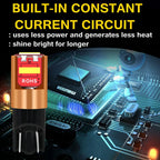 2Pcs T10 LED W5W Led Bulbs WY5W Super Bright CSP 1860 Chips 1000Lm Canbus Car Parking Lights Auto Dome Lamp White Red Yellow 12V