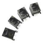 5/10pcs RJ11 Telephone Socket 4P4C 6P2C 6P4C 6P6C Modular Network PCB Plug Horizontal Right Angle Crystal Head Female Socket