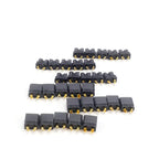 5/10/15 Pairs of XT30-U Male and Female Bullet Connectors; with Heat Shrink Tubing; Power Battery Plug for RC Lithium Batteries