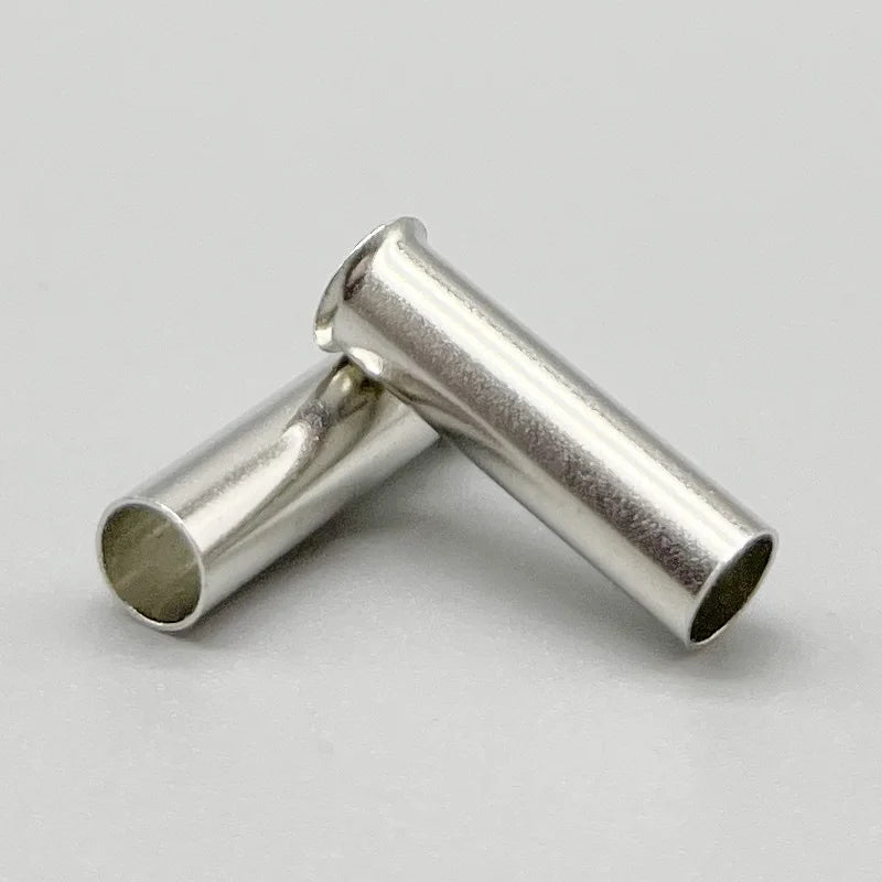 Pure Copper Non-Insulated Cord End Terminals Kit EN0508 EN1008 EN4009 Naked Wire Ferrules Crimp Terminals Wire Connector