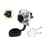 EW-LP16 IP68 Waterproof 20A 600V AC 2Pin 3Pin Crimping Quick Connection Power Aviation Connector Male Plug Female Socket Panel