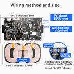 20W 22W Car Wireless Charging Mobile Phone Wireless Charger Module with Three Coil Transmission End 24V 12V Wide Voltage