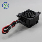 12V 24V 48V 110V 220V PTC Heater 50~400W Ceramic Thermostatic Insulated Heater With Fan Pet Insulation Incubator Electric Heater
