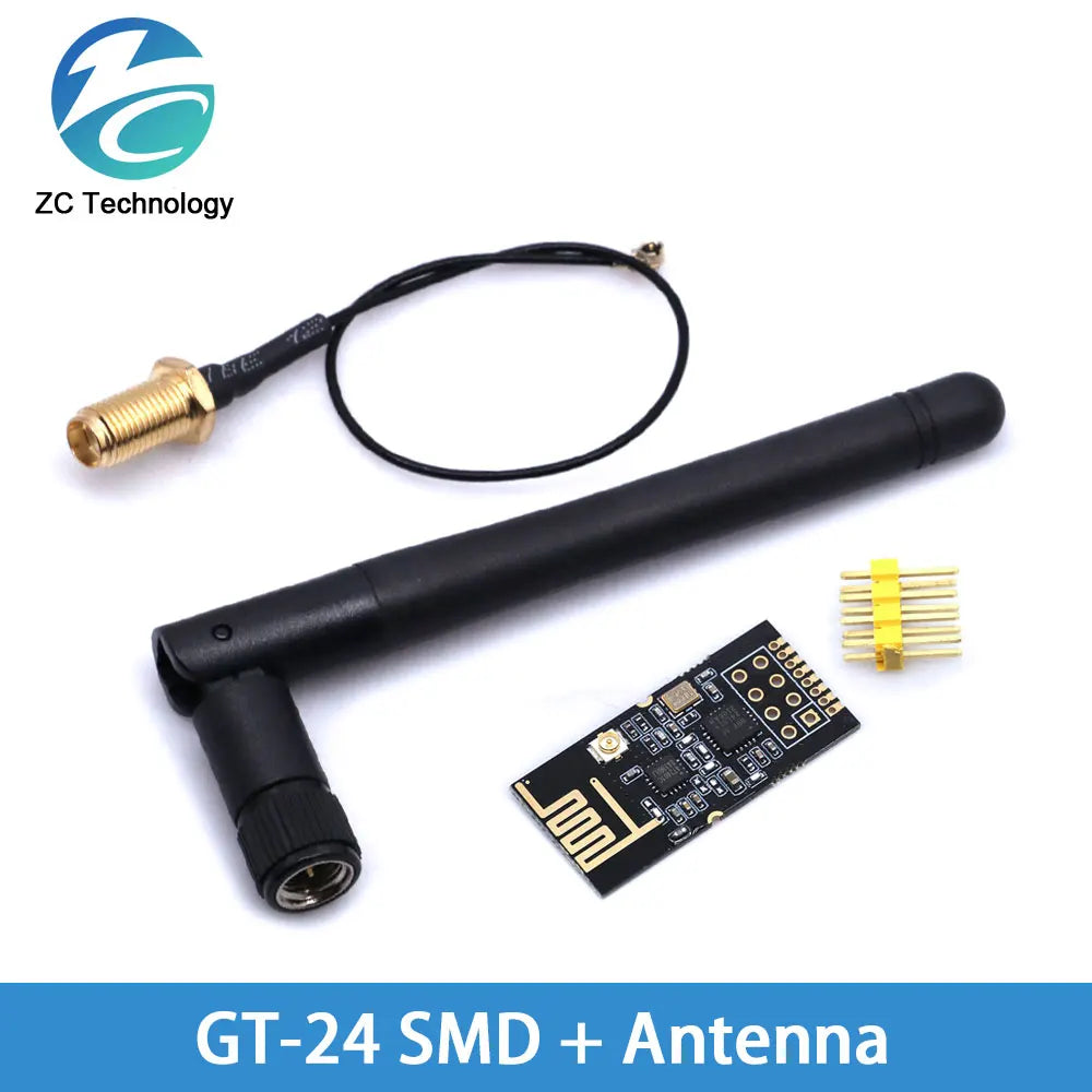 NRF24L01+ 2.4G Wireless Data Transmission Module 2.4GHz NRF24L01 Upgrade Version NRF24L01+PA+LNA 1000 Meters For Arduino