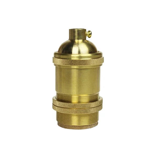 E27/E26 Lamp Base DIY Lampholder With Switch Edison Vintage Lighting Screw Socket Antique Brass Lamp Holder Fixture