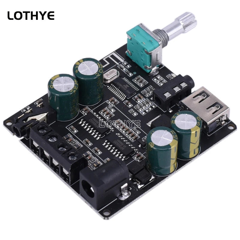 Bluetooth 5.0 Mini Cool Audio Digital Power Amplifier Board 20W*2 50W*2 100W*2 Stereo Wireless AMP Amplificador Module AUX Input