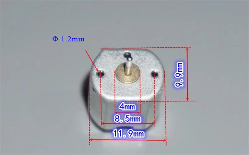 Micro N20 Motor 3V 5V 6V Rare Earth Magnetic High Speed High Torque Precision N20 Mini Motor